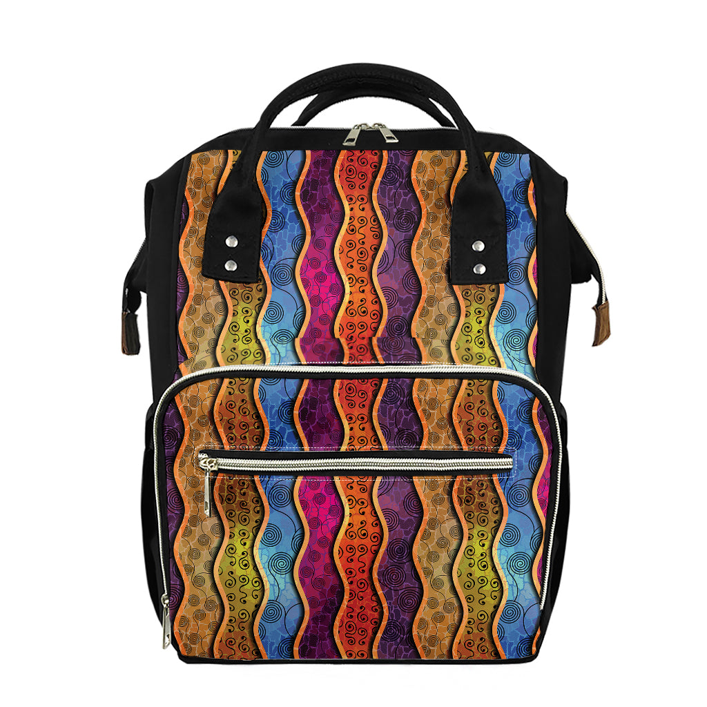 Afro Ethnic Inspired Print Diaper Bag