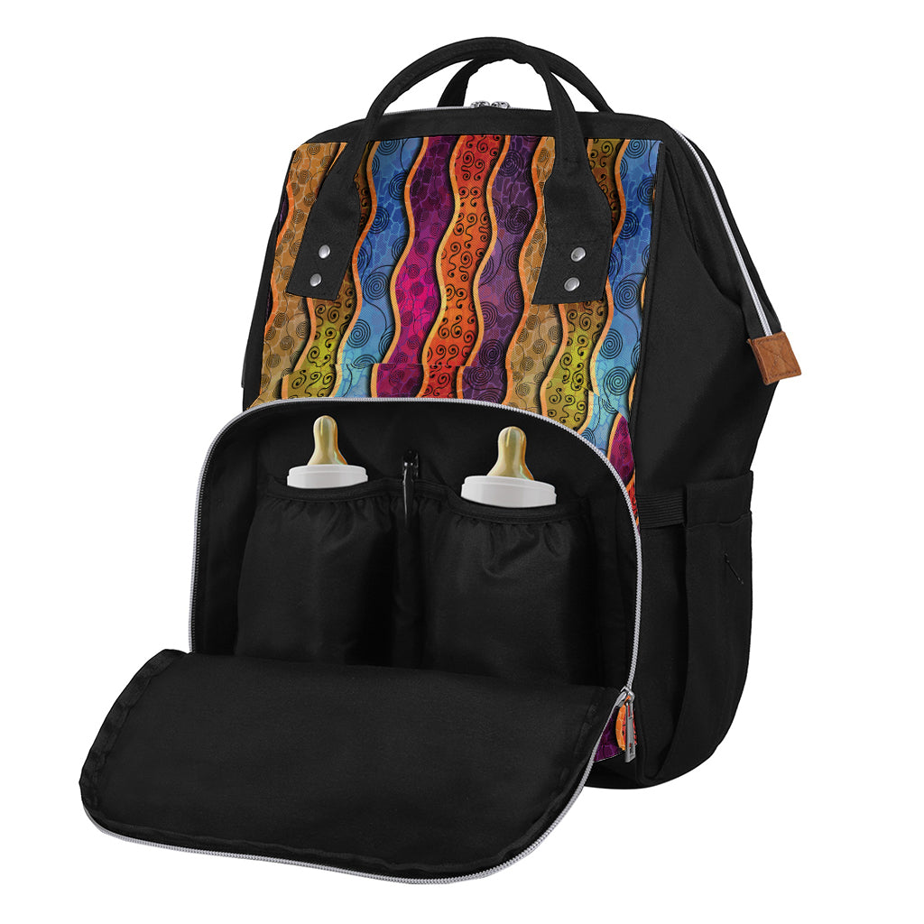 Afro Ethnic Inspired Print Diaper Bag