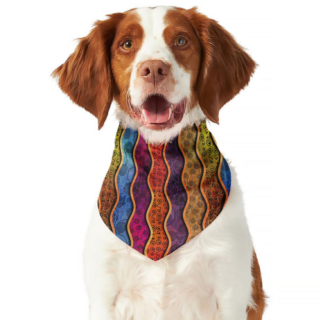 Afro Ethnic Inspired Print Dog Bandana