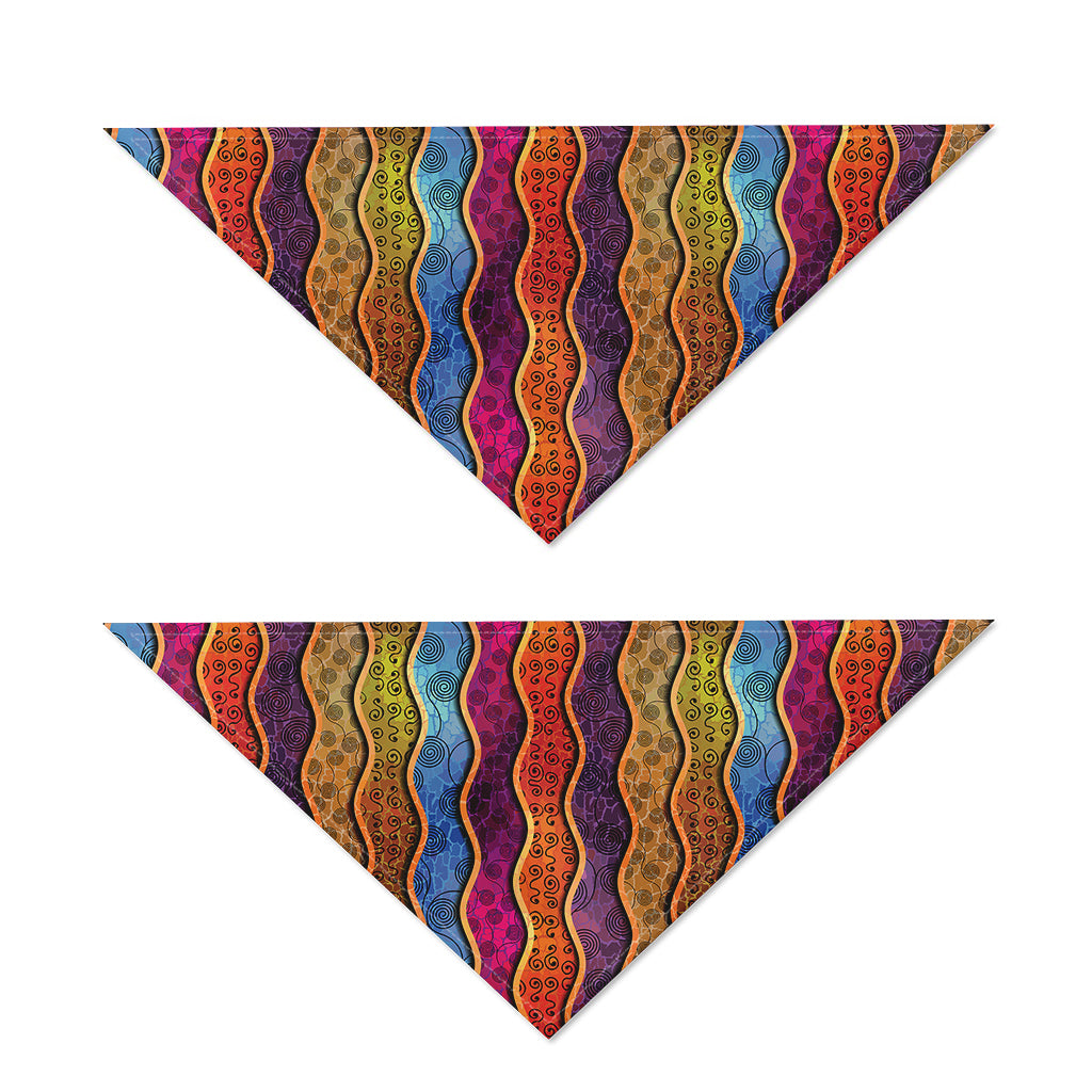 Afro Ethnic Inspired Print Dog Bandana