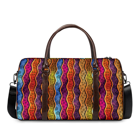 Afro Ethnic Inspired Print Duffle Bag