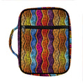 Afro Ethnic Inspired Print Front Pocket Bible Bag