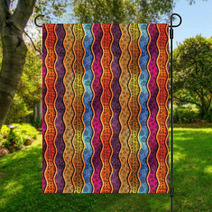 Afro Ethnic Inspired Print Garden Flag