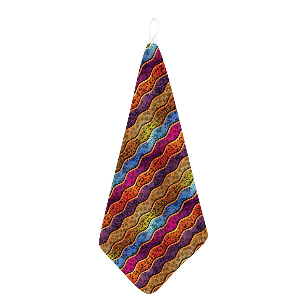 Afro Ethnic Inspired Print Hand Towel