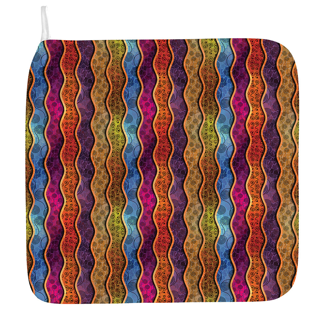 Afro Ethnic Inspired Print Hand Towel
