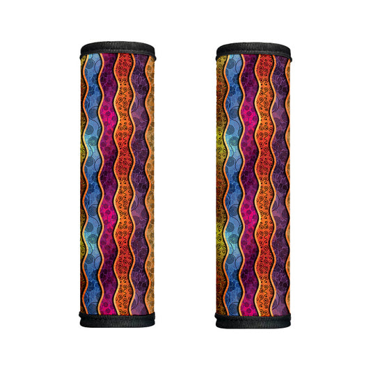Afro Ethnic Inspired Print Handle Covers