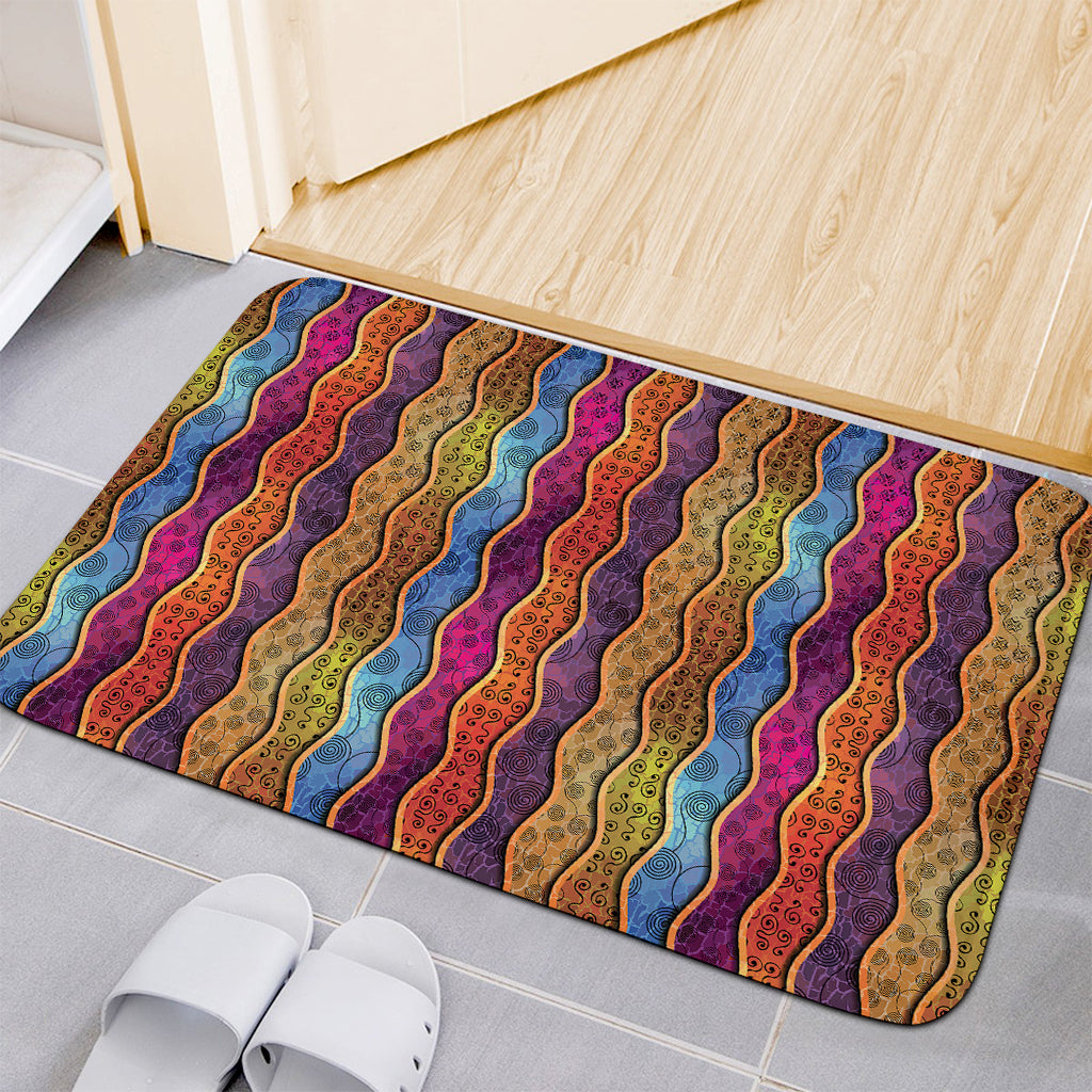 Afro Ethnic Inspired Print Indoor Door Mat