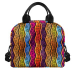 Afro Ethnic Inspired Print Insulated Lunch Bag