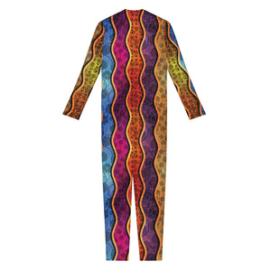 Afro Ethnic Inspired Print Jumpsuit