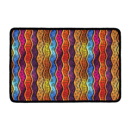 Afro Ethnic Inspired Print Kitchen Mat