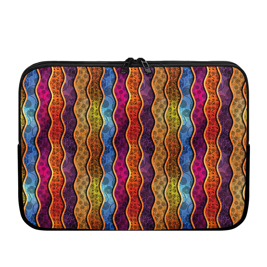 Afro Ethnic Inspired Print Laptop Sleeve