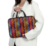 Afro Ethnic Inspired Print Laptop Sleeve With Handle