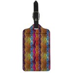Afro Ethnic Inspired Print Luggage Tag