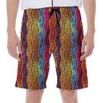 Afro Ethnic Inspired Print Men's Beach Shorts