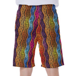 Afro Ethnic Inspired Print Men's Beach Shorts