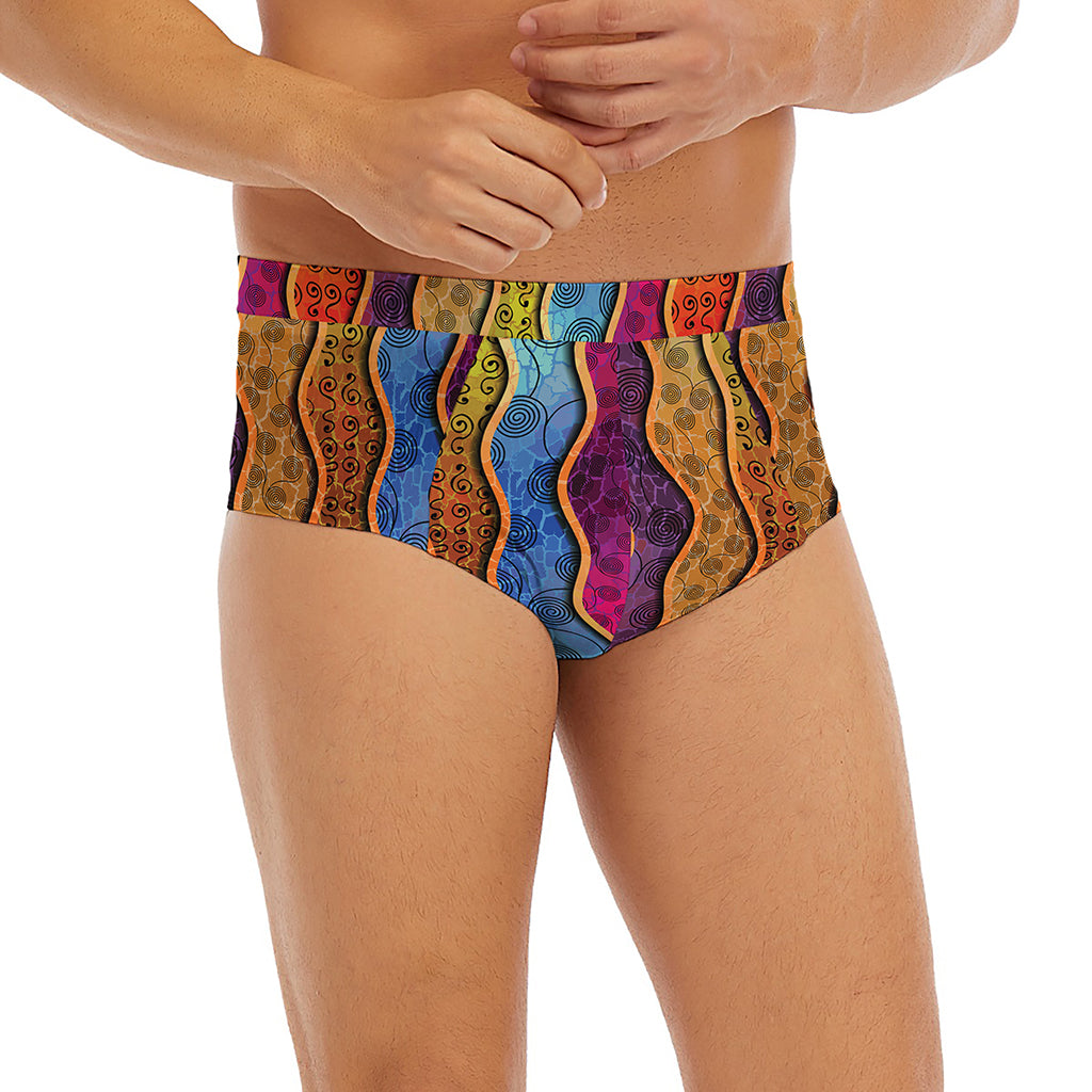 Afro Ethnic Inspired Print Men's Briefs