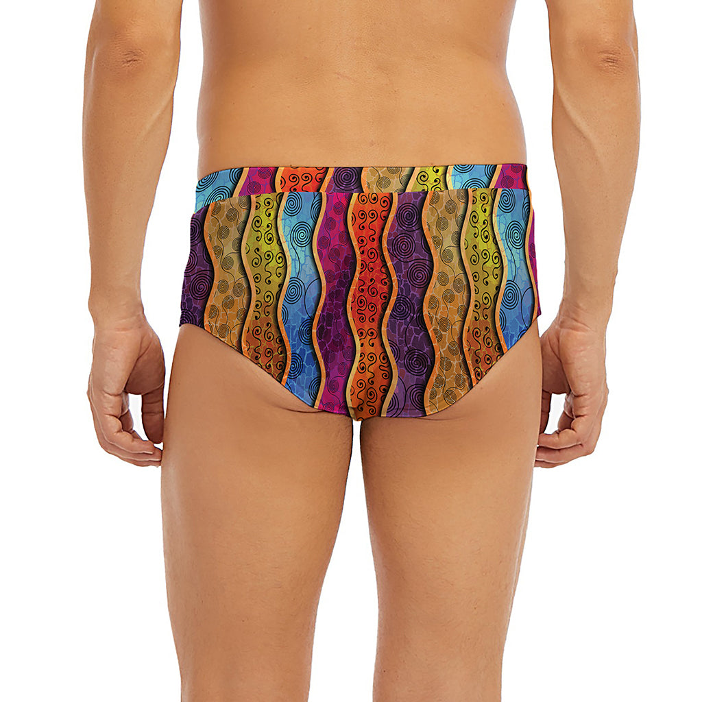 Afro Ethnic Inspired Print Men's Briefs