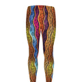 Afro Ethnic Inspired Print Men's Leggings