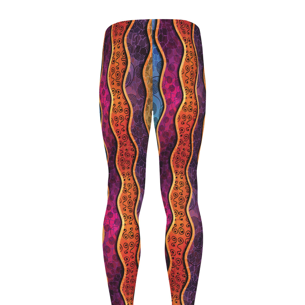 Afro Ethnic Inspired Print Men's leggings