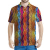 Afro Ethnic Inspired Print Men's Polo Shirt