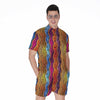 Afro Ethnic Inspired Print Men's Rompers