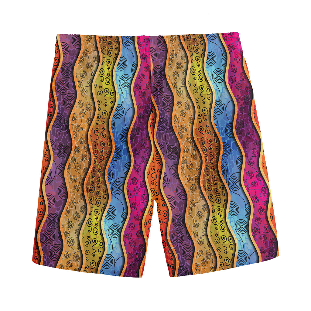 Afro Ethnic Inspired Print Men's Sports Shorts