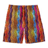 Afro Ethnic Inspired Print Men's Swim Trunks