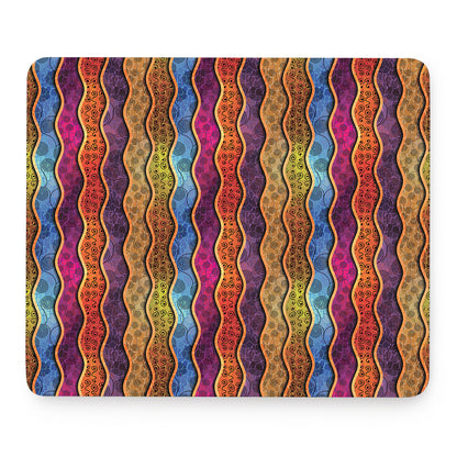 Afro Ethnic Inspired Print Mouse Pad