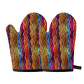 Afro Ethnic Inspired Print Oven Mitts