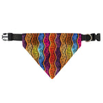 Afro Ethnic Inspired Print Over The Collar Dog Bandana