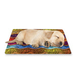 Afro Ethnic Inspired Print Pet Cooling Mat Cover