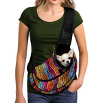 Afro Ethnic Inspired Print Pet Sling Carrier