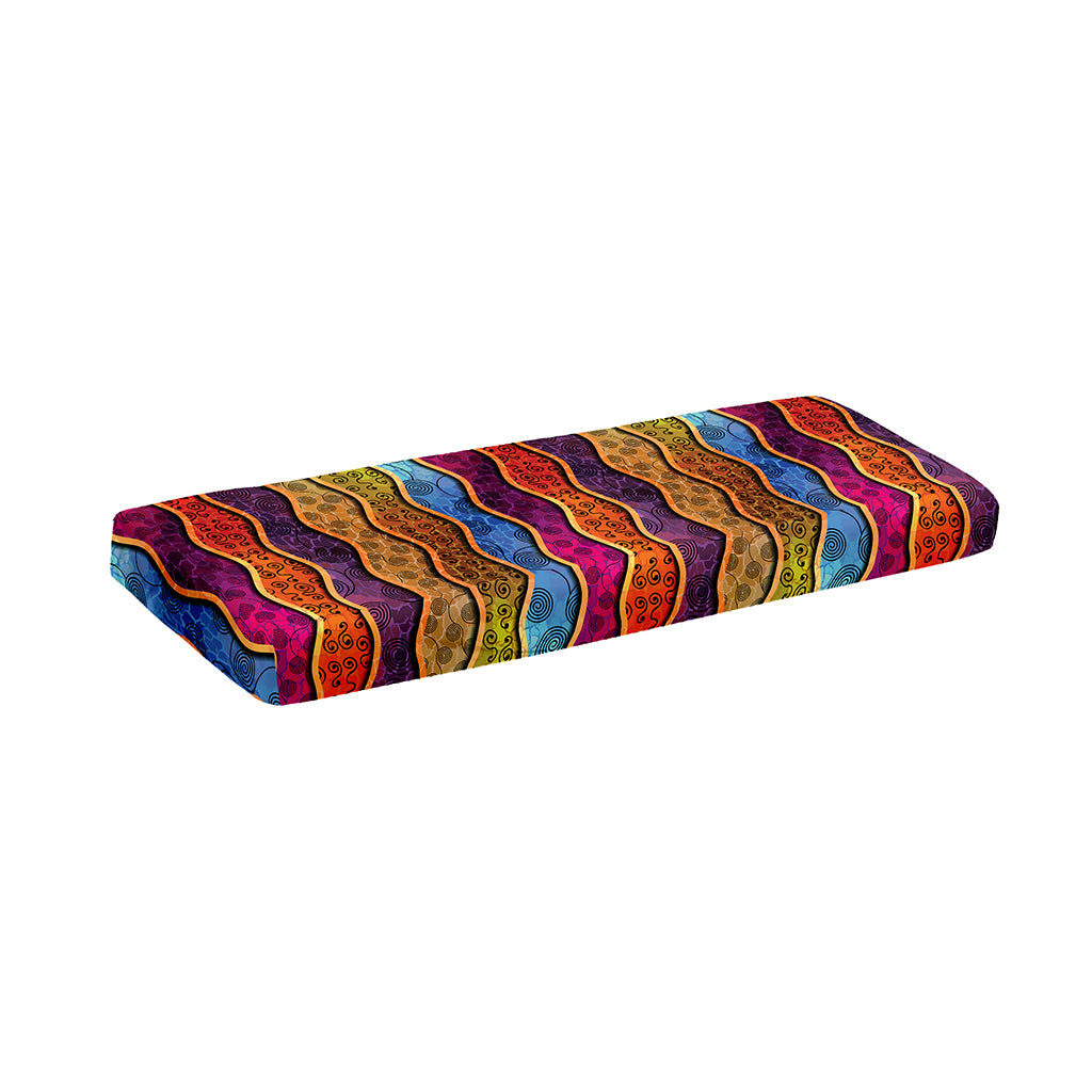 Afro Ethnic Inspired Print Piano Keyboard Cover