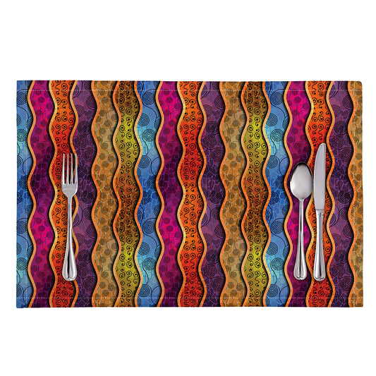 Afro Ethnic Inspired Print Placemat