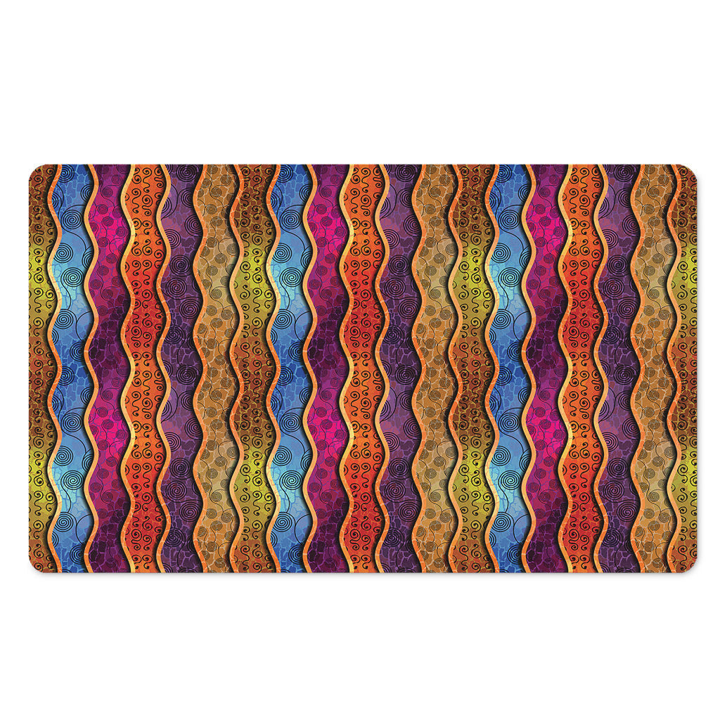 Afro Ethnic Inspired Print Polyester Doormat