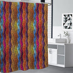 Afro Ethnic Inspired Print Premium Shower Curtain