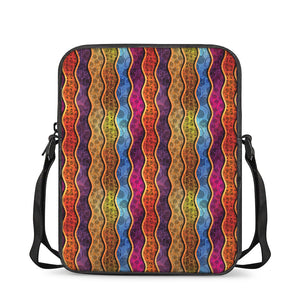 Afro Ethnic Inspired Print Rectangular Crossbody Bag