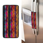 Afro Ethnic Inspired Print Refrigerator Handle Covers