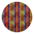 Afro Ethnic Inspired Print Round Blanket