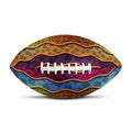 Afro Ethnic Inspired Print Rugby Ball