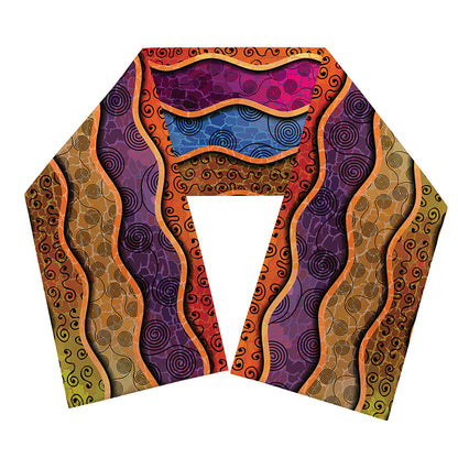 Afro Ethnic Inspired Print Scarf