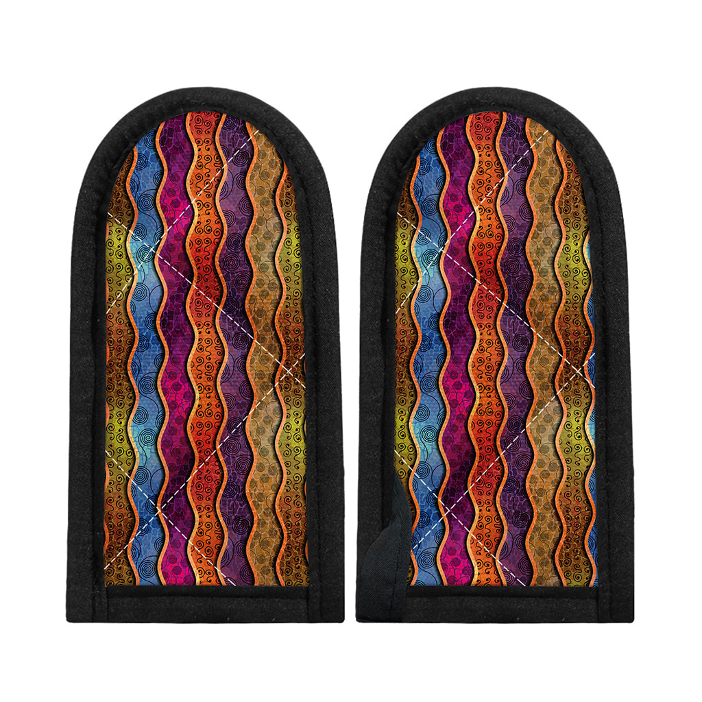 Afro Ethnic Inspired Print Skillet Handle Cover