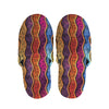 Afro Ethnic Inspired Print Slippers