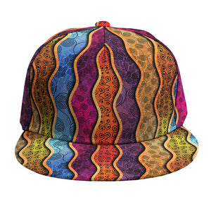 Afro Ethnic Inspired Print Snapback Cap