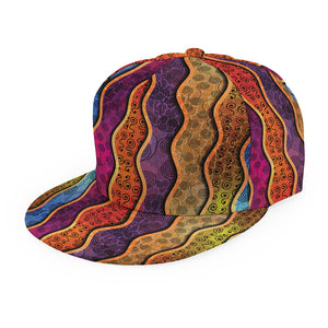 Afro Ethnic Inspired Print Snapback Cap