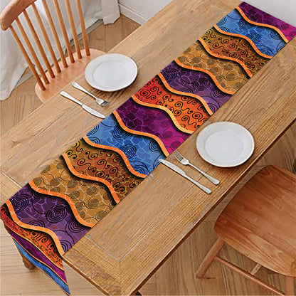 Afro Ethnic Inspired Print Table Runner