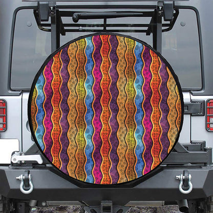 Afro Ethnic Inspired Print Tire Cover