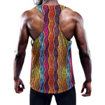 Afro Ethnic Inspired Print Training Tank Top