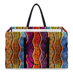 Afro Ethnic Inspired Print Utility Tote Bag