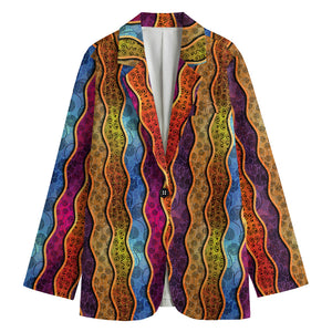 Afro Ethnic Inspired Print Women's Blazer